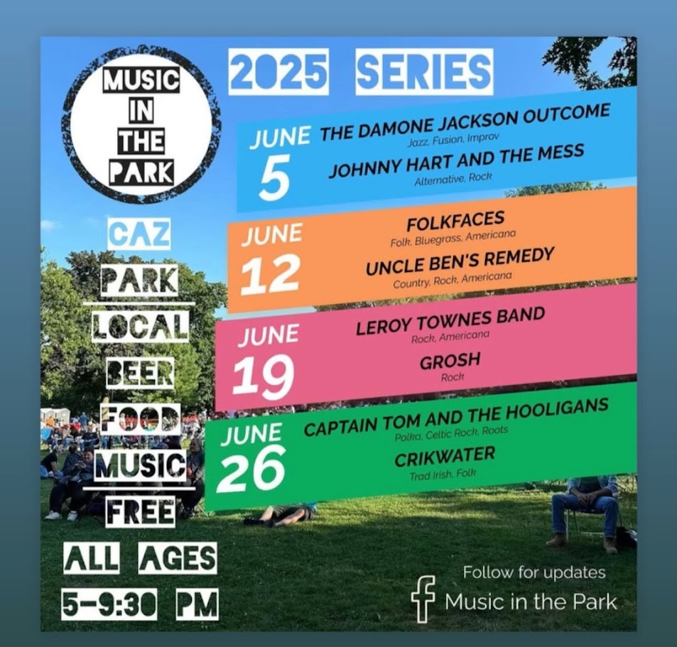 Music in the Park - Caz Park Music in the Park - Caz Park