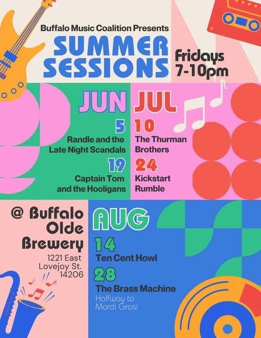 Buffalo Olde Brewery Summer Sessions Buffalo Olde Brewery Summer Sessions