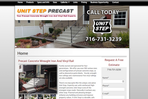 Unit Step Precast Steps